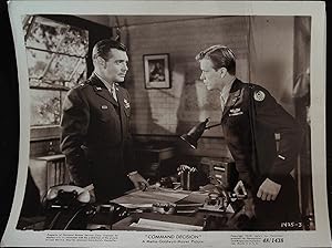 Bild des Verkufers fr Command Decision 8 x 10 Still 1948 Clark Gable, Marshall Thompson! zum Verkauf von AcornBooksNH