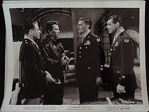 Image du vendeur pour Command Decision 8 x 10 Still 1948 Gable, Donlevy, Pidgeon & Cameron Mitchell! mis en vente par AcornBooksNH