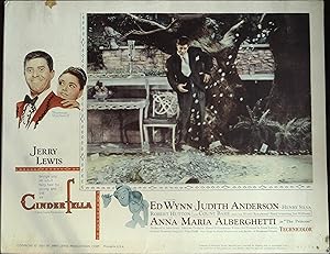 Image du vendeur pour Cinderfella Lobby Card #1 Jerry Lewis, Norman Rockwell Art! mis en vente par AcornBooksNH