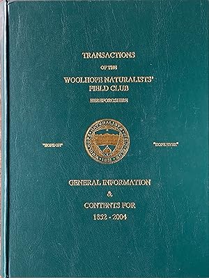 General information & contents for 1852-2004; General Index 1852-2004 (2 v.)