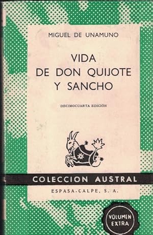 Seller image for VIDA DE DON QUIJOTE Y SANCHO for sale by Librera Torren de Rueda