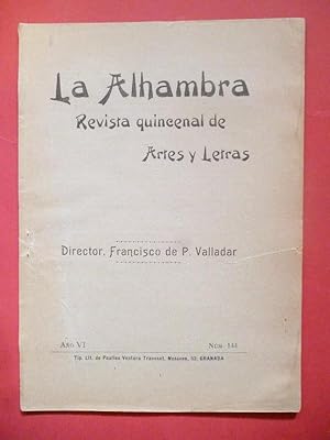 Seller image for Los mrtires de la Alhambra. Un artculo de 2 pgs. con lmina; Dr Thebussem. Las Calabazas. En la revista 'La Alhambra', ao VI nm 144, 1903. for sale by Carmichael Alonso Libros