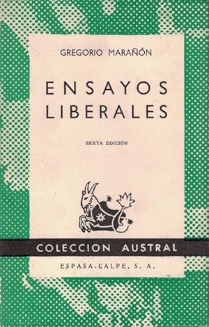 Imagen del vendedor de ENSAYOS LIBERALES a la venta por Librera Torren de Rueda
