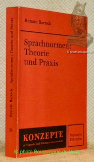 Seller image for Sprachnormen: Theorie und Praxis- Studienausgabe. Konzepte der Sprach- und Literaturwissenschaft, 38. for sale by Bouquinerie du Varis