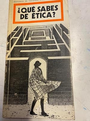 Image du vendeur pour QU SABES DE ETICA?. mis en vente par Libros Ambig