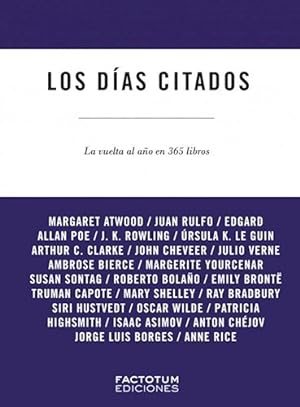 Immagine del venditore per Dias Citados La Vuelta Al A o En 365 Libros (cartone) - Pir venduto da Juanpebooks