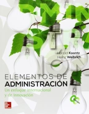 Seller image for Elementos De Administracion Un Enfoque Internacional Y De I for sale by Juanpebooks