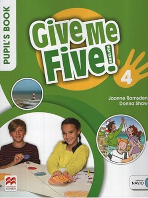 Image du vendeur pour Give Me Five 4 Pupil's Book Macmillan (novedad 2019) - Shaw mis en vente par Juanpebooks