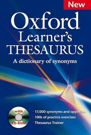 Imagen del vendedor de Oxford Learner's Thesaurus A Dictionary Of Synonyms (con Cd a la venta por Juanpebooks