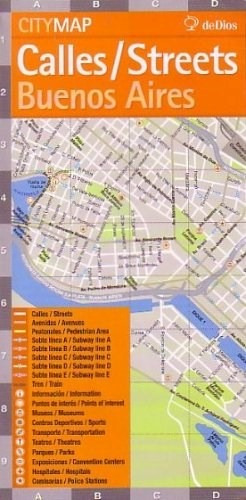 Bild des Verkufers fr Buenos Aires Calles/streets (city Map) - De Dios Horacio (p zum Verkauf von Juanpebooks