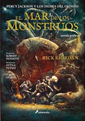 Seller image for El Mar De Los Monstruos (novela Grafica) Rick Riordan for sale by Juanpebooks