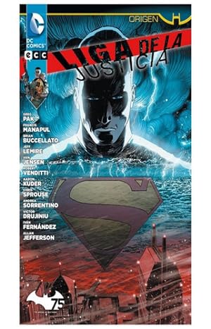 Imagen del vendedor de Ecc Espaa - Batman Origen - Liga De La Justicia - Dc New 52 a la venta por Juanpebooks