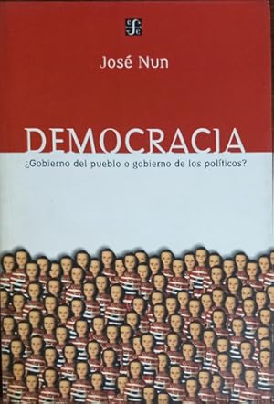 Seller image for Democracia Jos Nun for sale by Juanpebooks