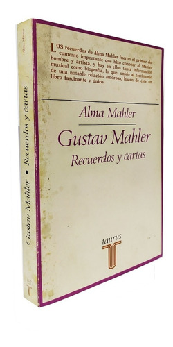 Seller image for Gustav Mahler Recuerdos Y Cartas Alma Malher for sale by Juanpebooks