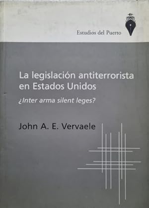 Seller image for La Legislacin Antiterrorista En Estados Unidos for sale by Juanpebooks