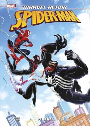 Seller image for Marvel Action - Spiderman 4 Veneno, De Delilah S. Dawson, Davide Tinto. Editorial Panini Cmics, Tapa Dura En Espaol, 2021 for sale by Juanpebooks