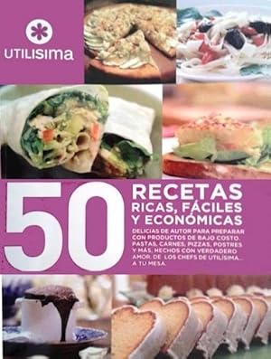 Immagine del venditore per 50 Recetas Ricas, Faciles Y Economicas - Utilisima venduto da Juanpebooks