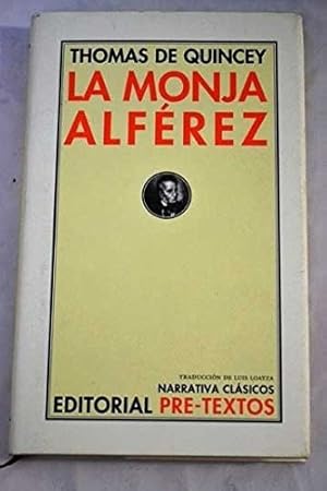 Imagen del vendedor de Monja Alferez, La - Thomas De Quincey a la venta por Juanpebooks