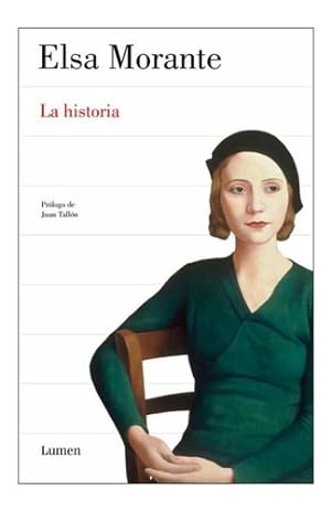 Bild des Verkufers fr La Historia Elsa Morante Lumen zum Verkauf von Juanpebooks