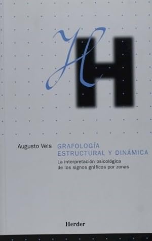 Imagen del vendedor de Grafologia Estructural Y Dinamica - Vels, Augusto a la venta por Juanpebooks