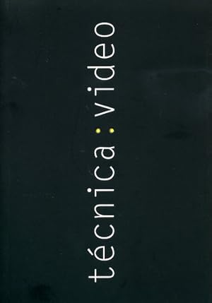 Bild des Verkufers fr Tecnica Video, De Sin . Serie N/a, Vol. Volumen Unico. Editorial Olmo Ediciones, Tapa Blanda, Edicin 1 En Espaol zum Verkauf von Juanpebooks