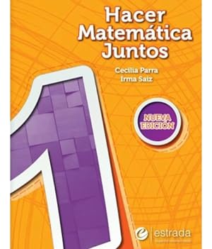 Bild des Verkufers fr Hacer Matematica Juntos 1 Nueva Edicion + Bloc - Estrada zum Verkauf von Juanpebooks