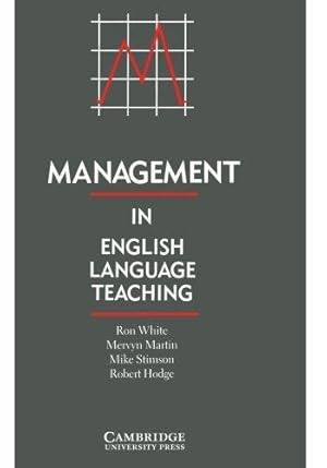 Seller image for Management In Elt for sale by Juanpebooks