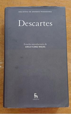 Imagen del vendedor de Descartes - Biblioteca De Grandes Pensadores - Gredos a la venta por Juanpebooks