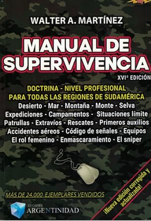 Immagine del venditore per Manual De Supervivencia venduto da Juanpebooks