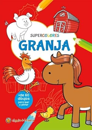 Seller image for Libro Infantil Para Colorear Granja Supercolores for sale by Juanpebooks