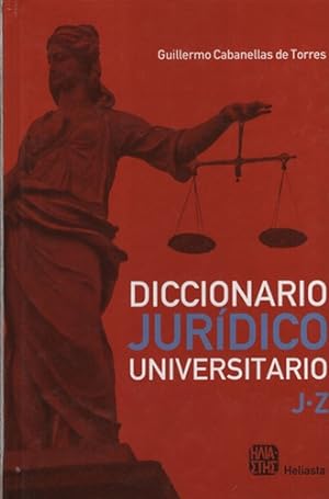 Imagen del vendedor de Diccionario Juridico Universitario (tomo 2) a la venta por Juanpebooks
