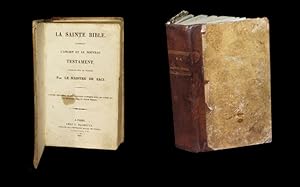 Image du vendeur pour La Sainte Bible [dite de Royaumont] contenant l'Ancien et le Nouveau Testament, traduite sur la Vulgate. mis en vente par Babel Librairie