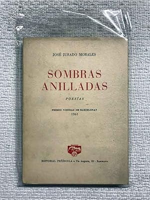 Bild des Verkufers fr Sombras anilladas. Poesas zum Verkauf von Campbell Llibres