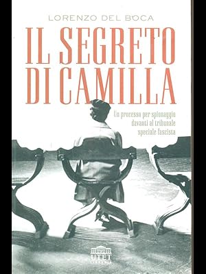 Bild des Verkufers fr Il segreto di Camilla zum Verkauf von Librodifaccia