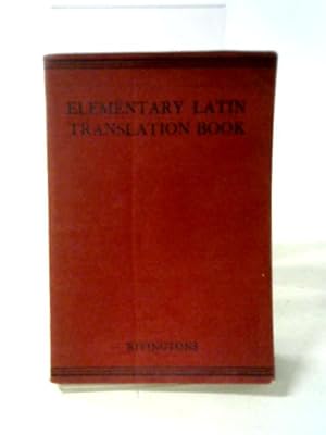 Imagen del vendedor de Elementary Latin Translation Book a la venta por World of Rare Books