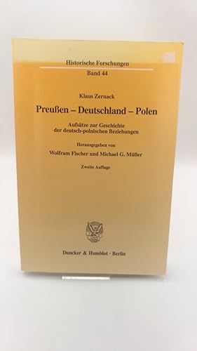 Seller image for Preuen - Deutschland - Polen Aufstze zur Geschichte der deutsch-polnischen Beziehungen for sale by Antiquariat Bcherwurm
