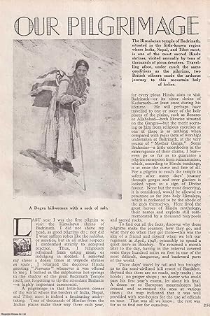 Seller image for Our Pilgrimage to The Himalayan Temple of Badrinath. By Unwin Fleming. An uncommon original article from the Wide World Magazine, 1948. for sale by Cosmo Books