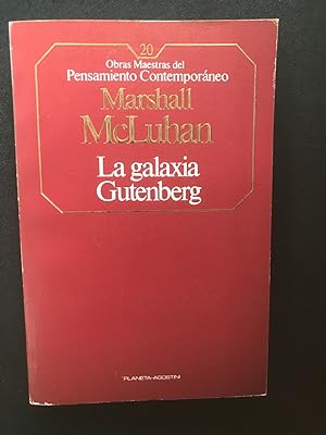 Imagen del vendedor de La galaxia Gutenberg a la venta por Vrtigo Libros