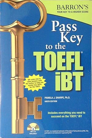 Bild des Verkufers fr Pass Key to the TOEFL iBT with MP3 audio CD zum Verkauf von Librodifaccia