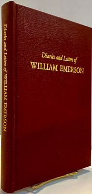 Seller image for Diaries and Letters of William Emerson 1743-1776: Minister of the Church in Concord, Chaplain in the Revolutionary Army (INSCRIBED BY EDITOR) for sale by Monroe Street Books