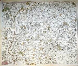 Antique Map LONDON North East & ESSEX William Faden Original 1789