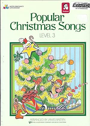 WP223 - Popular Christmas Songs Level 3 - Bastien (Bastien Piano Basics)