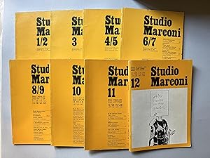 Studio Marconi, pubblicazioni, 12 numeri in 8 voll.