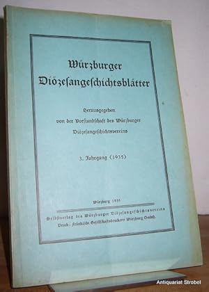 Würzburger Diözesangeschichtsblätter. 3. Jahrgang (1935).