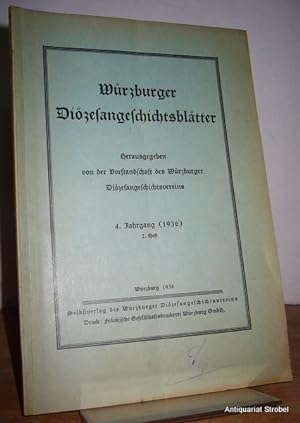 Würzburger Diözesangeschichtsblätter. 4. Jahrgang (1936), 2. Heft.