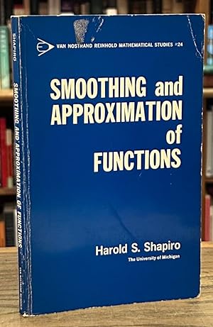 Immagine del venditore per Smoothing and Approximation of Functions venduto da San Francisco Book Company