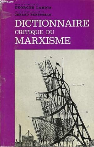 Image du vendeur pour Dictionnaire critique du marxisme. mis en vente par Le-Livre