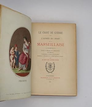 Le Chant de guerre pour l'armée du Rhin ou la Marseillaise