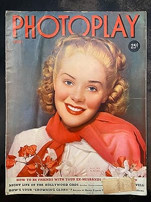 Photoplay Magazine: August 1939, Alice Faye (Vol. LIII., No. 8)