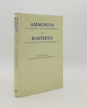 Immagine del venditore per AMMONIUS On Aristotle on Interpretation 9 with BOETHIUS On Aristotle on Interpretation 9 venduto da Rothwell & Dunworth (ABA, ILAB)